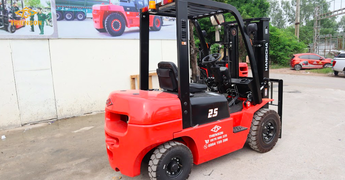 Xe nâng dầu 2.5 tấn dòng A Hangcha