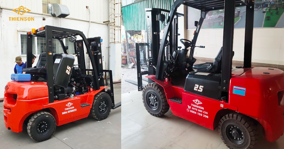 Công ty Thiên Sơn là địa chỉ phân phối xe nâng uy tín, giá tốt nhất