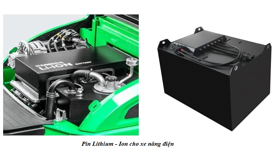 Pin Lithium - ion xe nâng điện