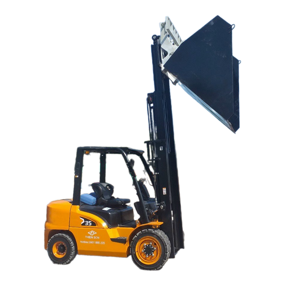 Xe nâng xúc lật, gắn gầu xúc